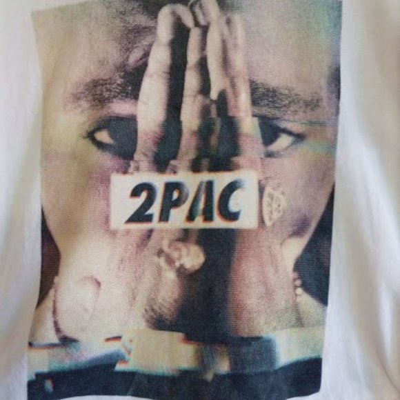 2 Pac crop tee - Picture 2 of 4